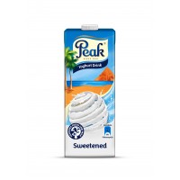 Peak Yoghurt Drink Plain Sweetened 1ltr